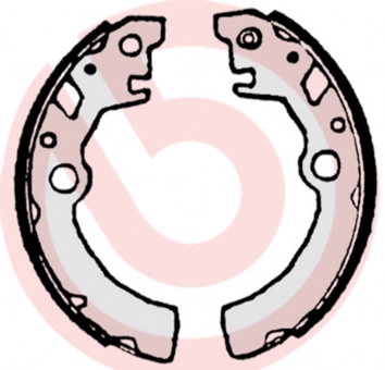 Brake Shoe Set - S 79 519 BREMBO