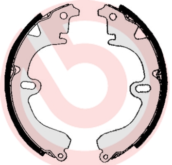 Brake Shoe Set - S 83 504 BREMBO