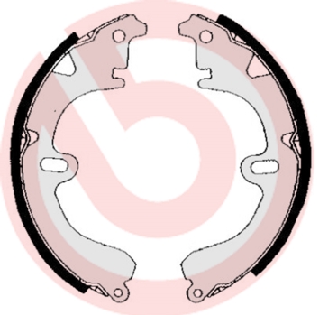 Brake Shoe Set - S 83 506 BREMBO