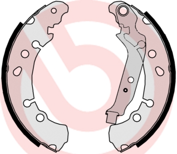 Brake Shoe Set - S 83 513 BREMBO