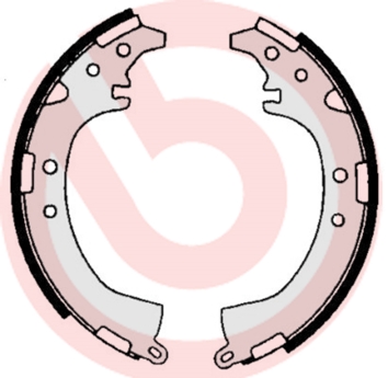 Brake Shoe Set - S 83 528 BREMBO