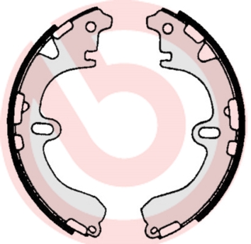 Brake Shoe Set - S 83 531 BREMBO