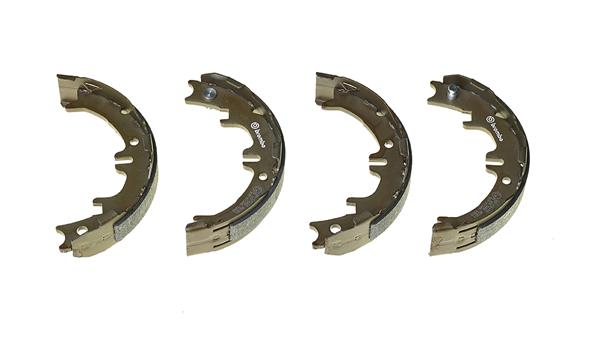 Brake Shoe Set, parking brake - S 83 542 BREMBO