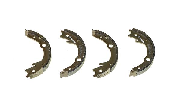 Brake Shoe Set, parking brake - S 83 551 BREMBO