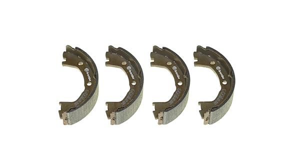 Brake Shoe Set, parking brake - S A6 506 BREMBO