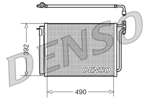 Condensatore, Climatizzatore - DCN05009 DENSO