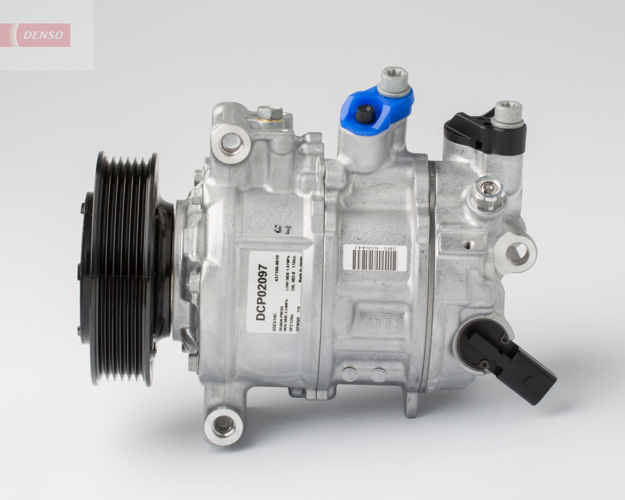 Compressor, air conditioning - DCP02097 DENSO