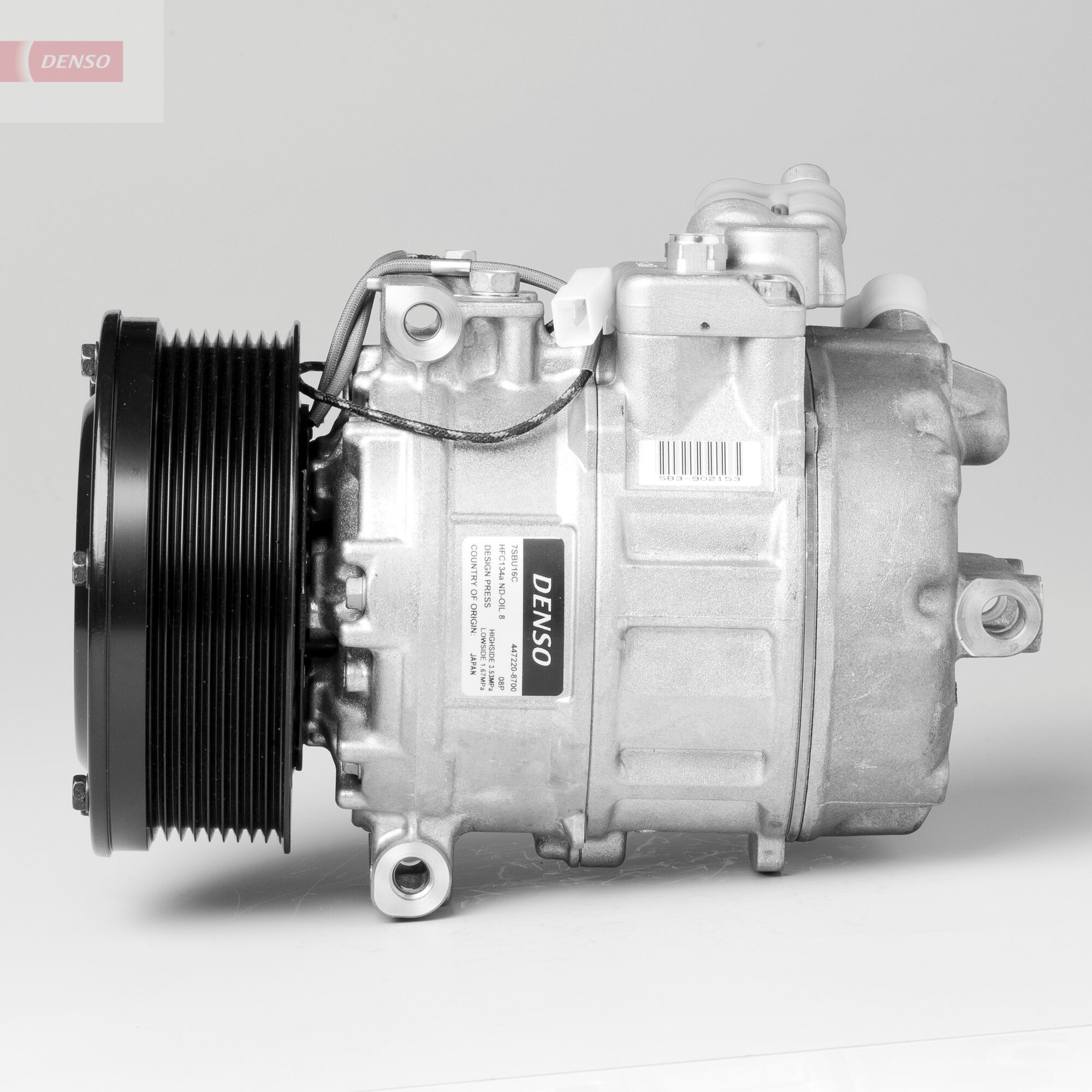 Compressor, air conditioning - DCP17125 DENSO