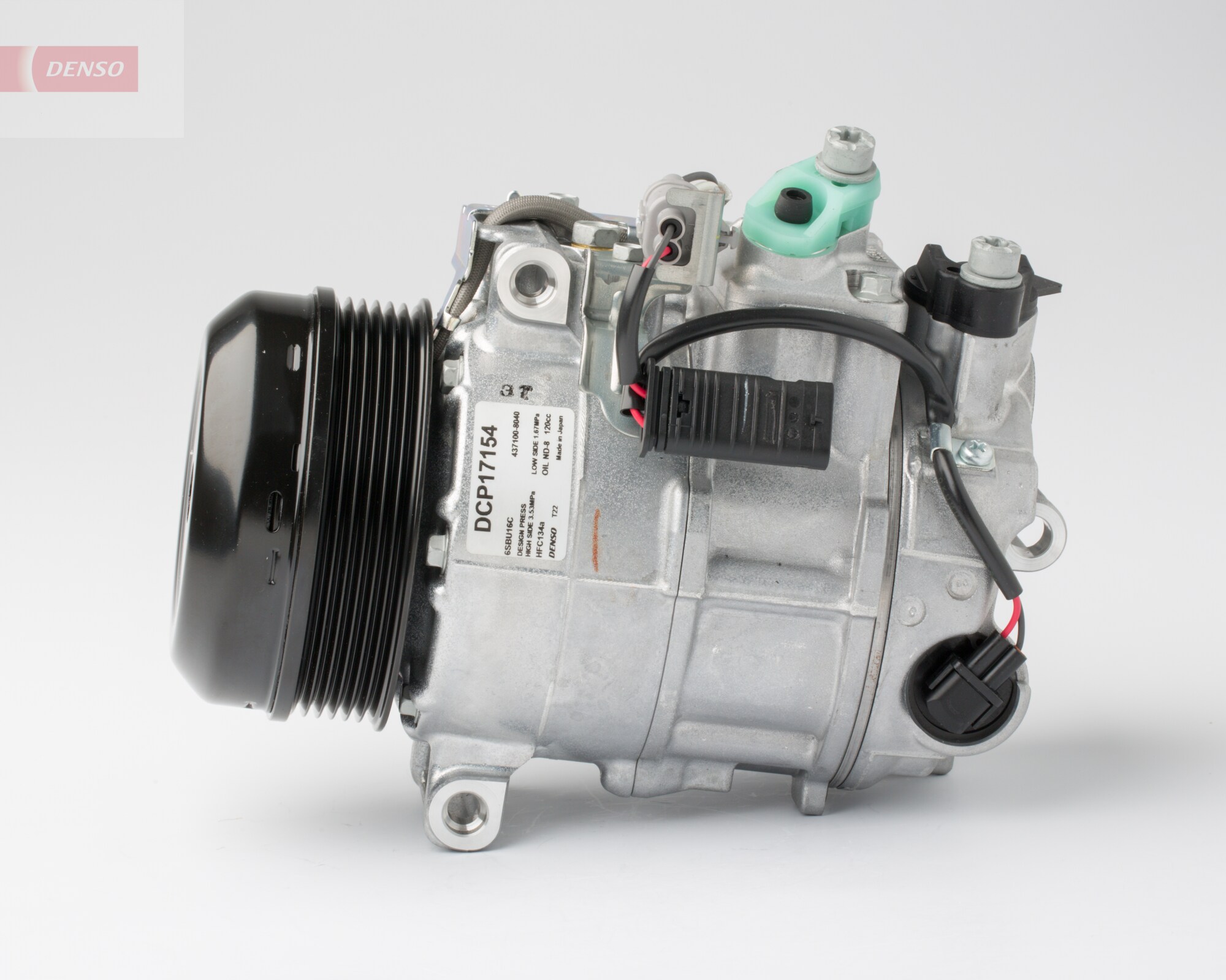 Compressor, air conditioning - DCP17154 DENSO