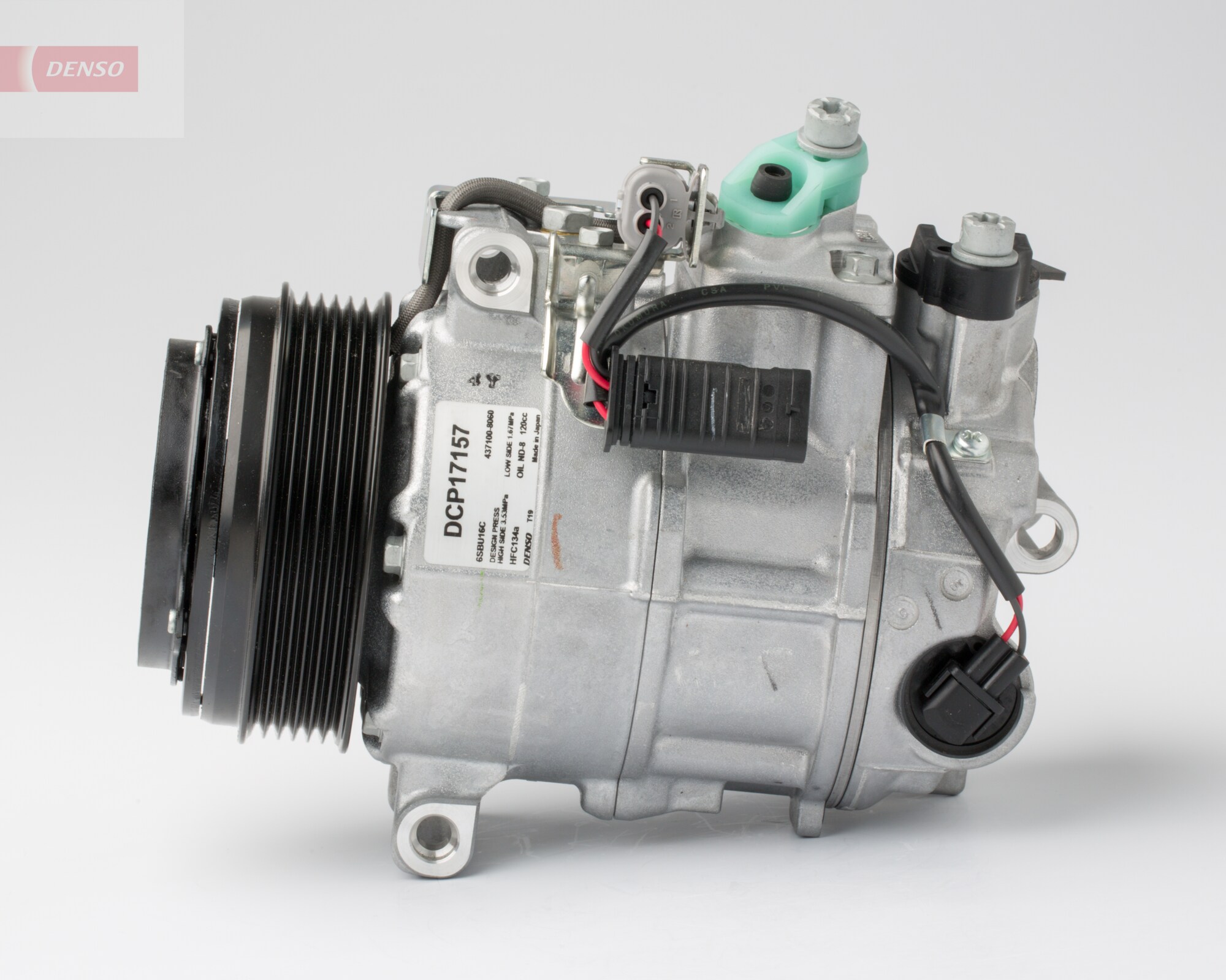 Compressor, air conditioning - DCP17157 DENSO