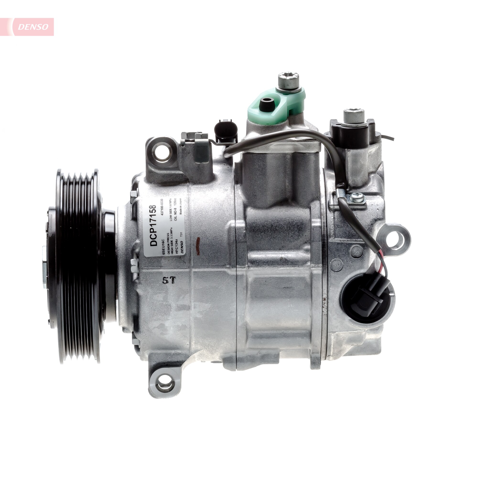 Compressor, air conditioning - DCP17158 DENSO