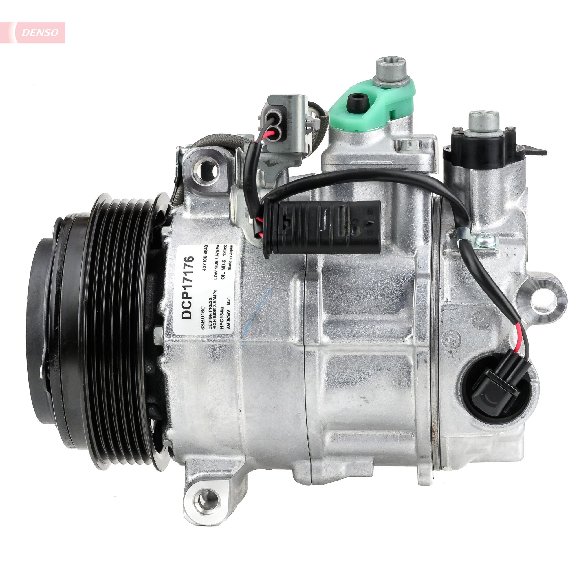 Compressor, air conditioning - DCP17176 DENSO