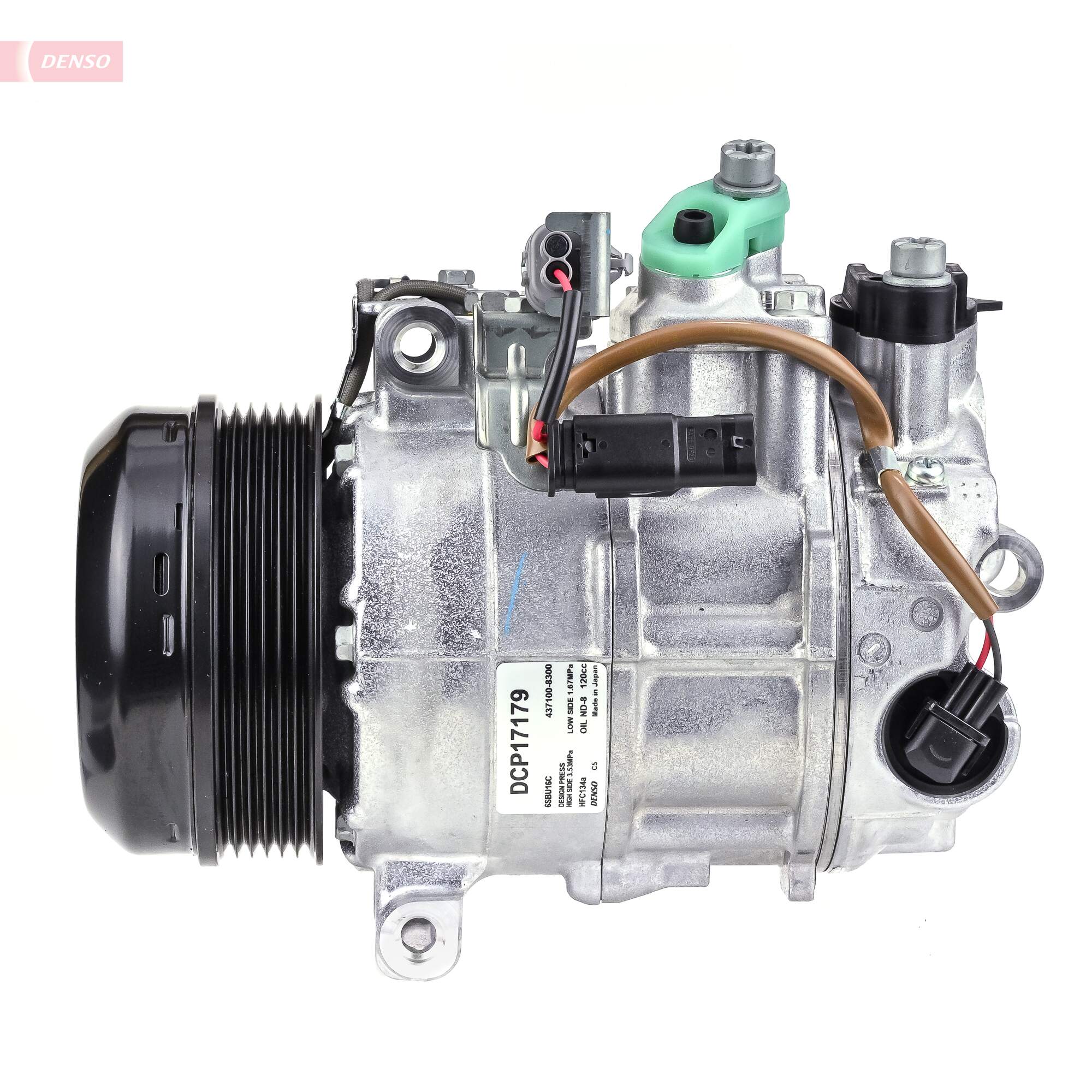 Compressor, air conditioning - DCP17179 DENSO