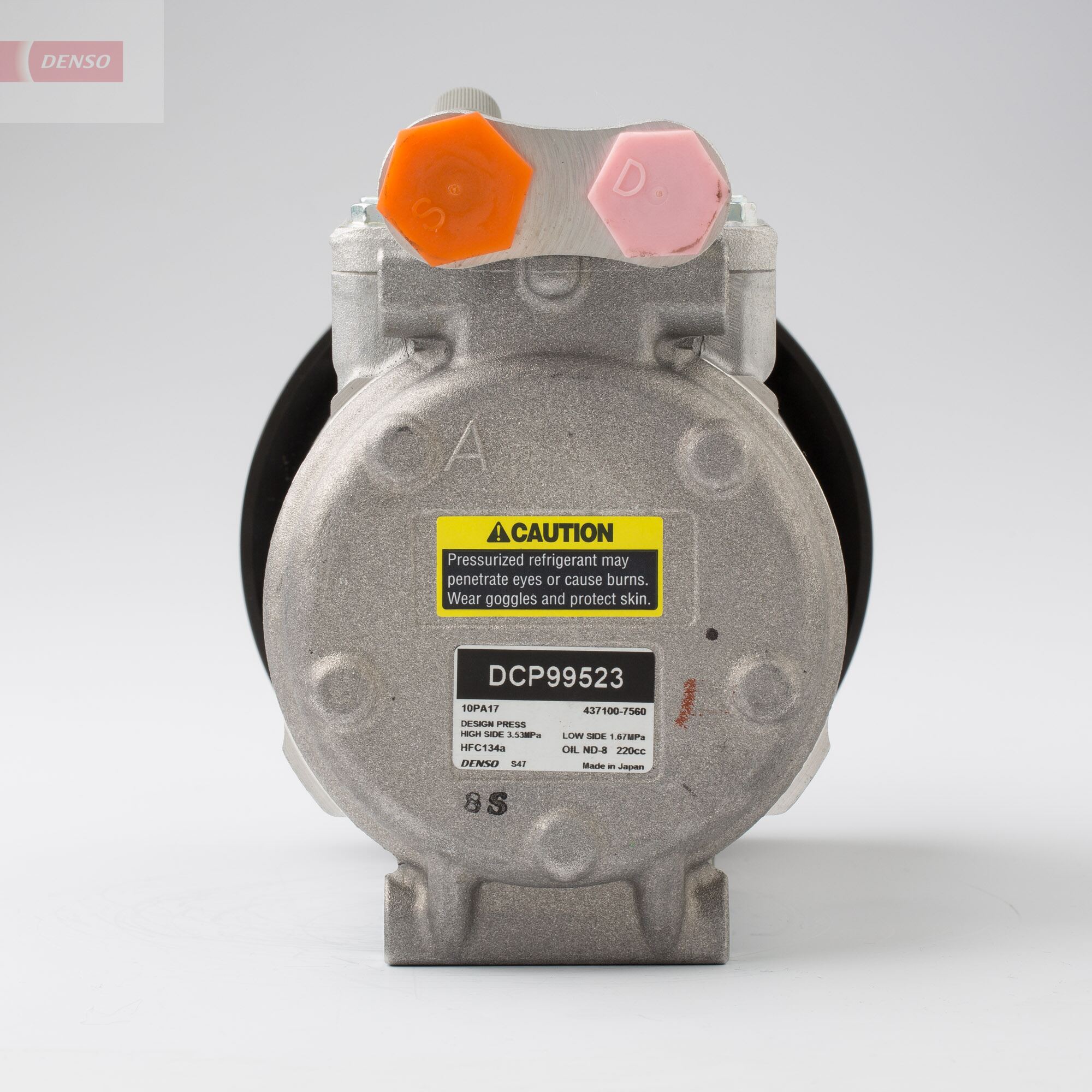 Compressor, air conditioning - DCP99523 DENSO