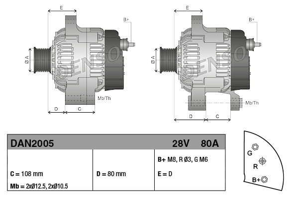 Starter - DSN3024 DENSO