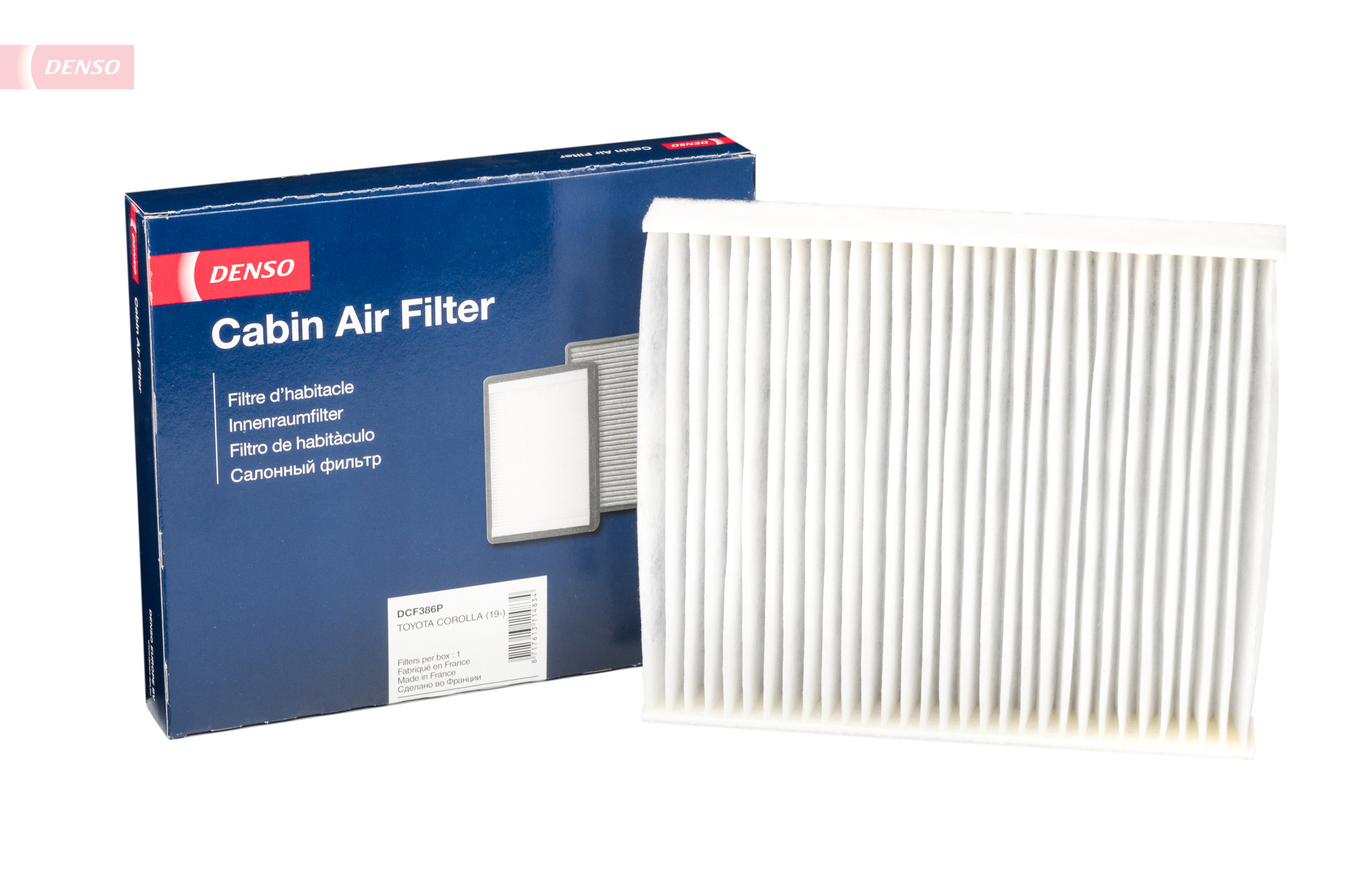 Filter, interior air - DCF386P DENSO