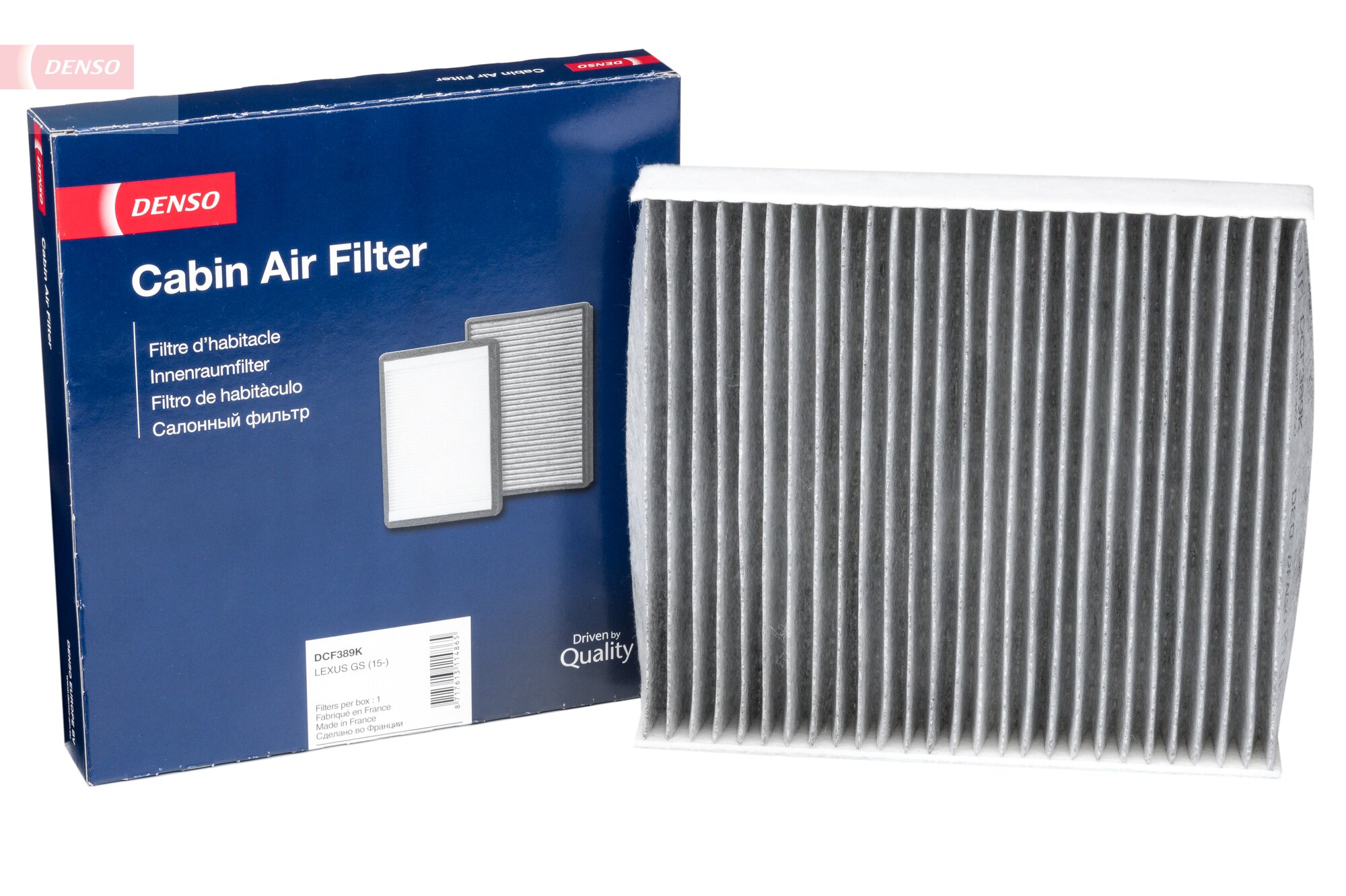 Filter, interior air - DCF389K DENSO