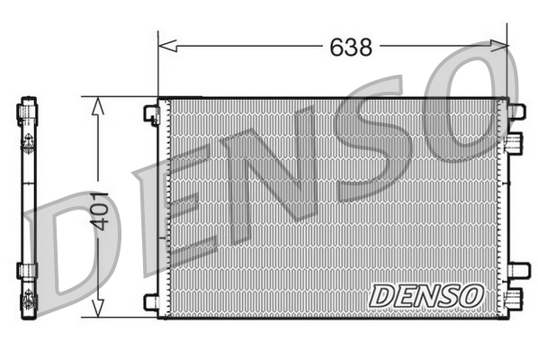 kondensatorius, oro kondicionierius - DCN23012 DENSO