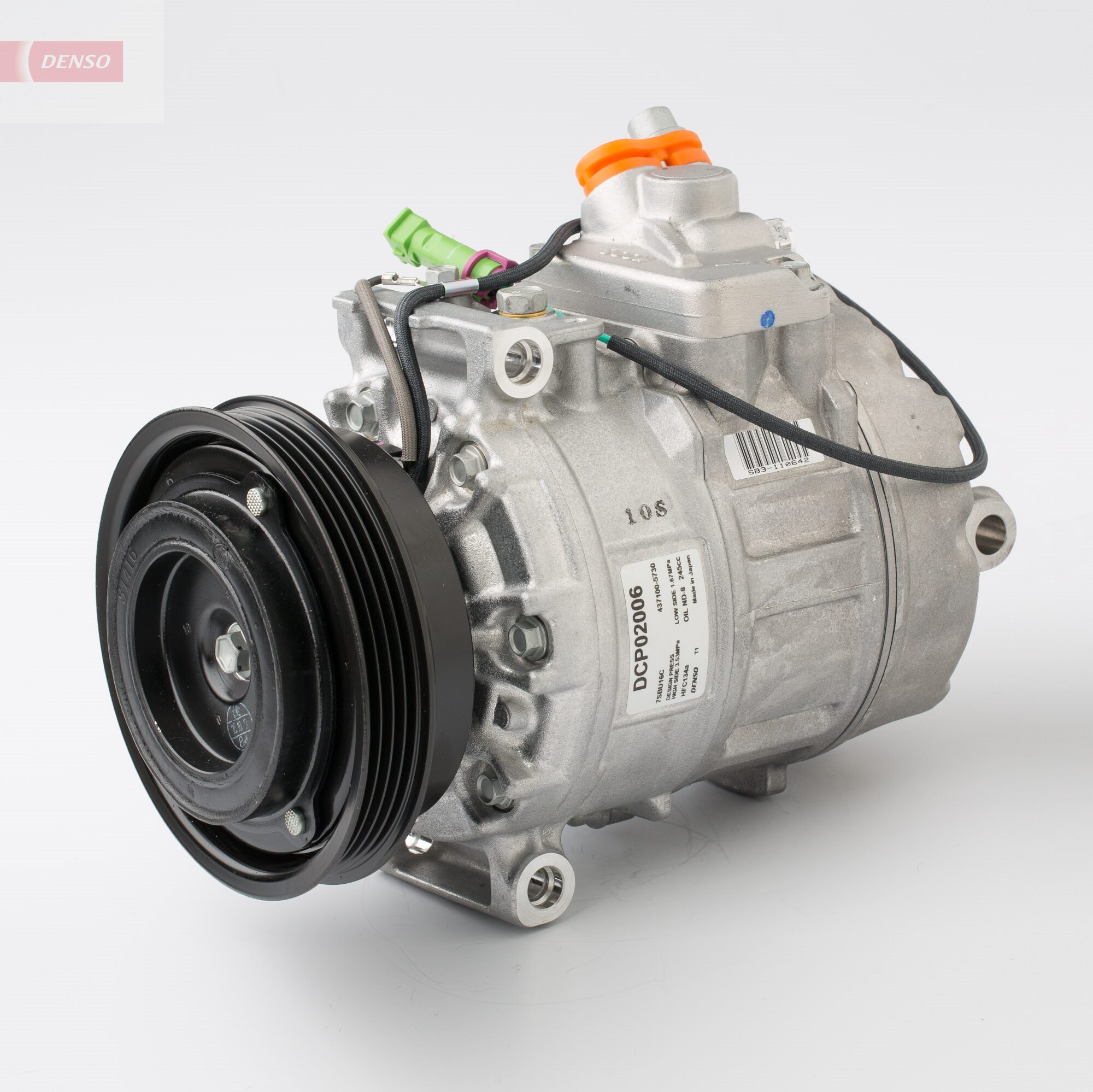 Compressor, air conditioning - DCP02006 DENSO