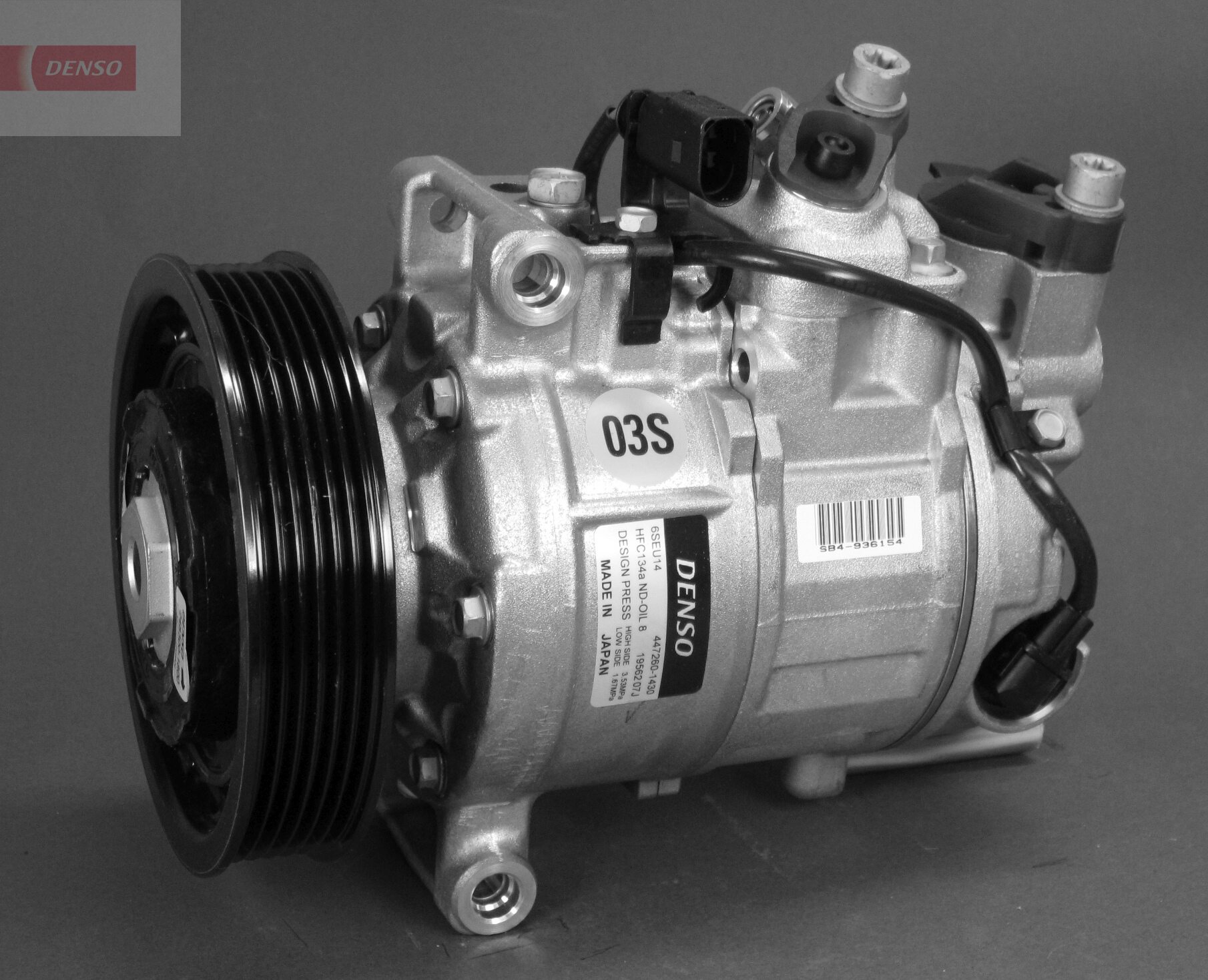 Compressor, air conditioning - DCP02043 DENSO