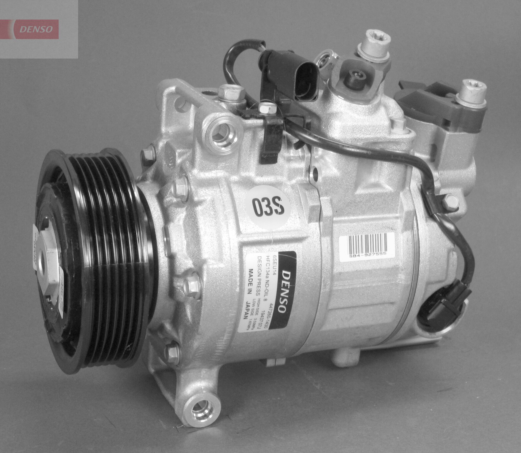 Compressor, air conditioning - DCP02044 DENSO