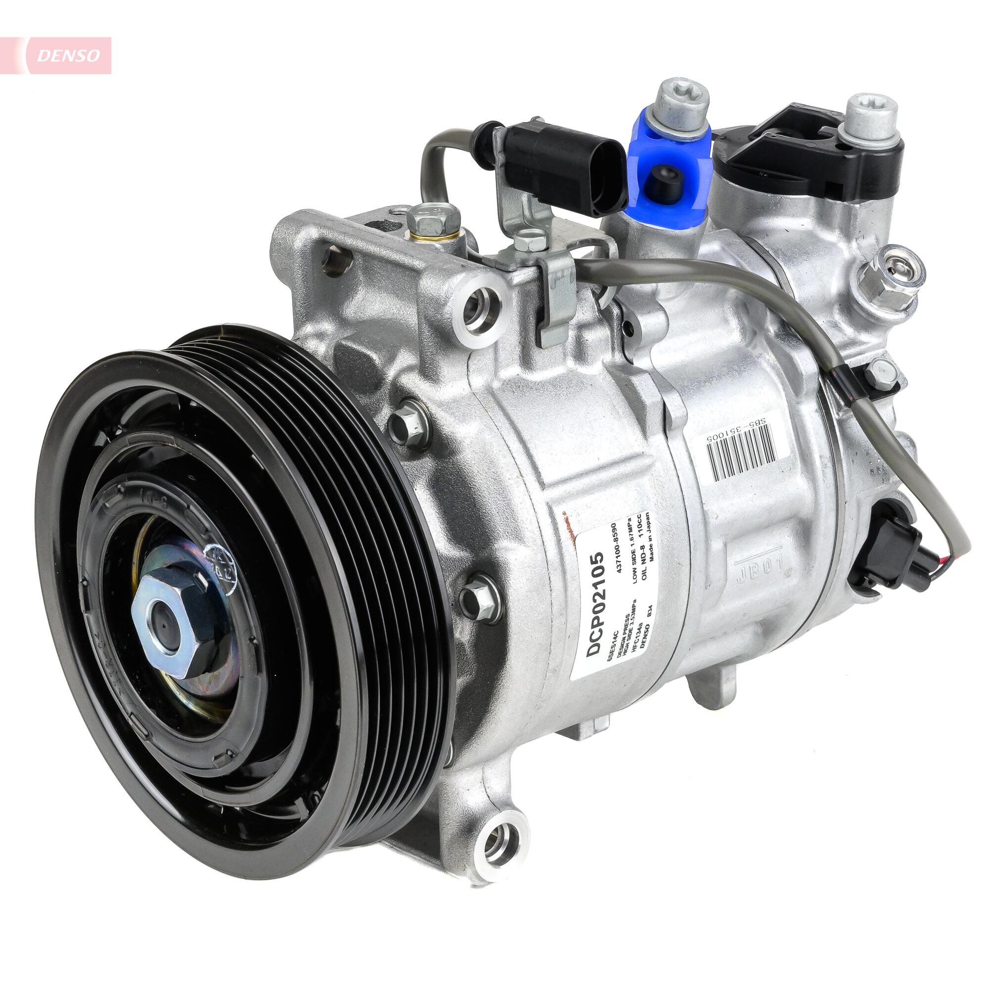 Compressor, air conditioning - DCP02105 DENSO