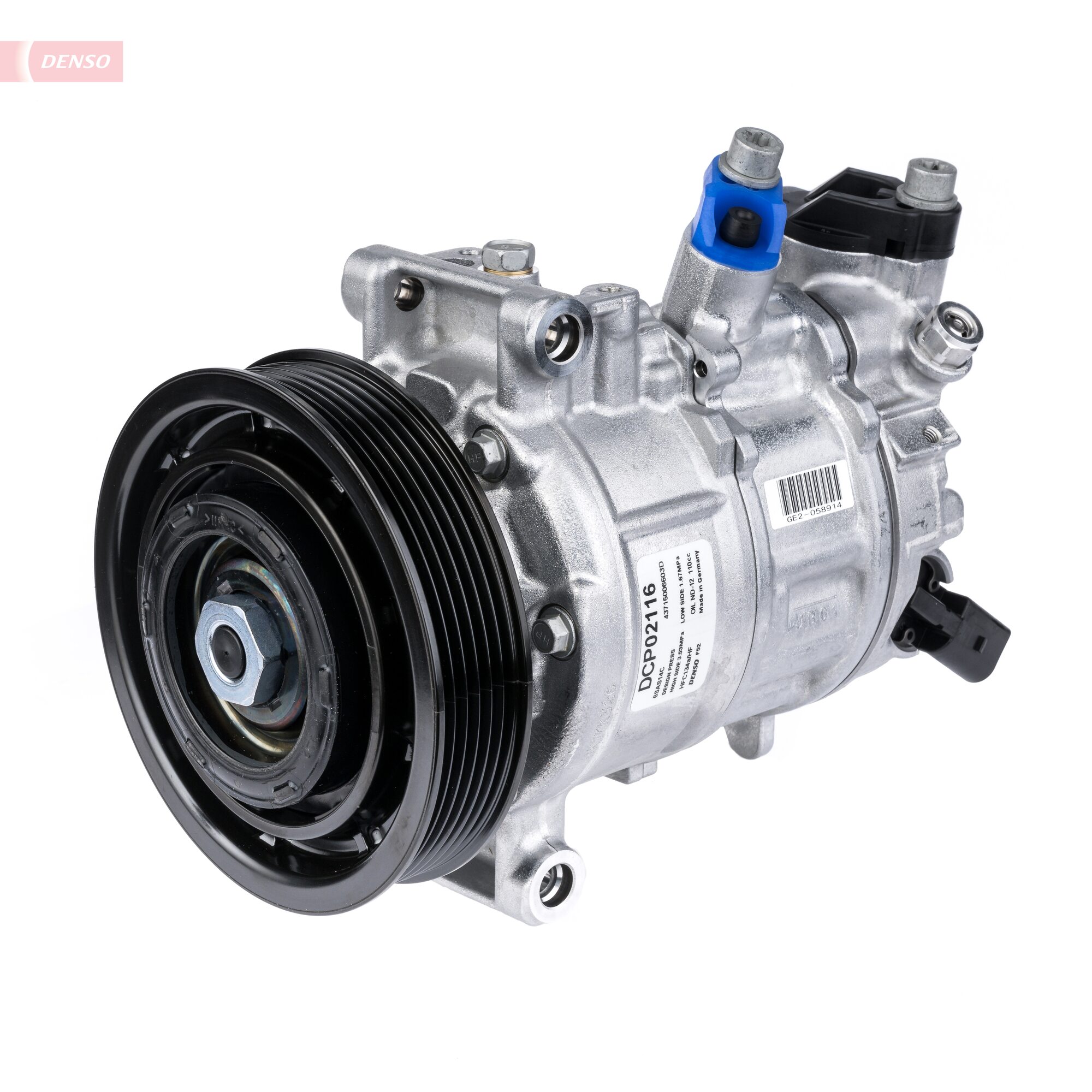 Compressor, air conditioning - DCP02116 DENSO