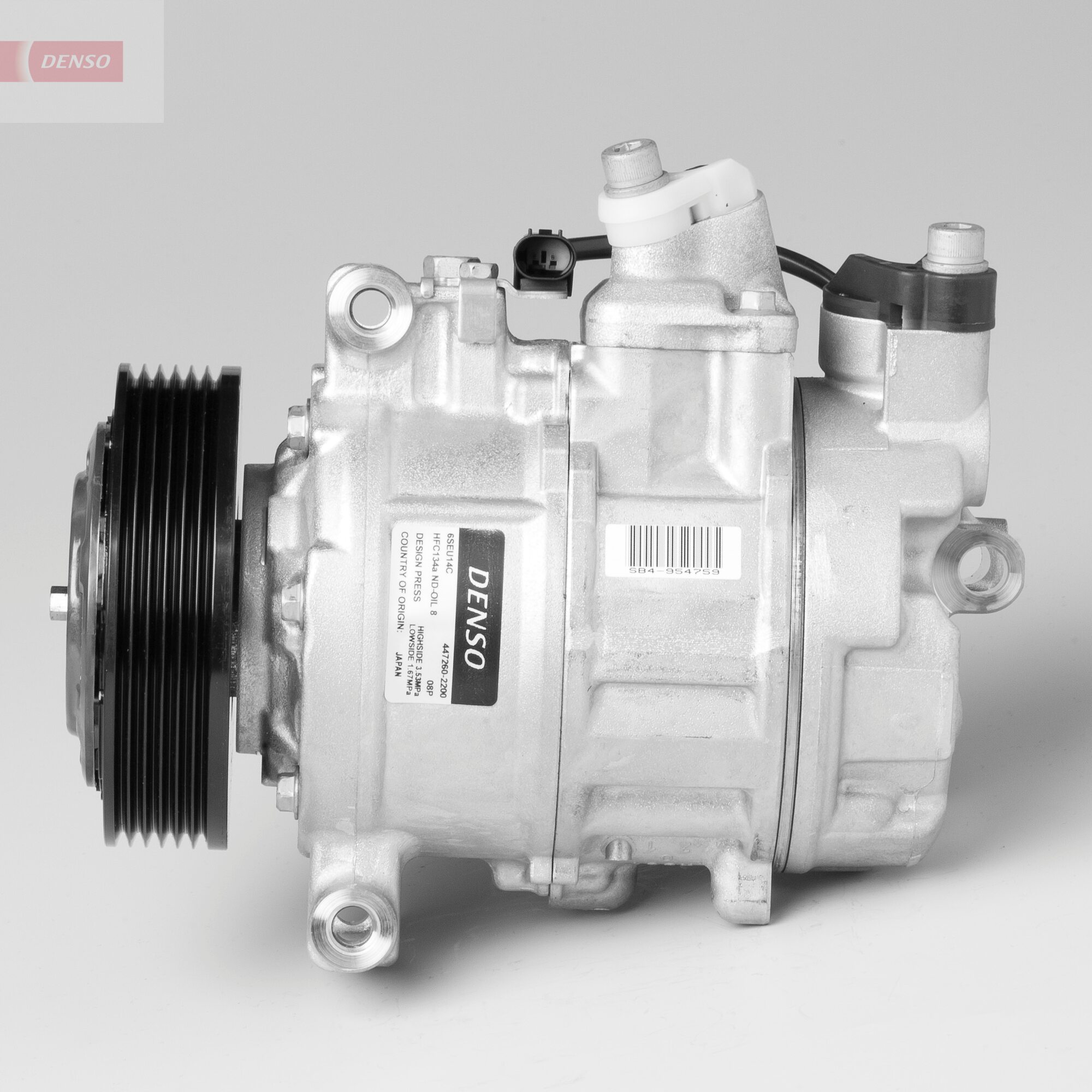 Compressor, air conditioning - DCP05062 DENSO