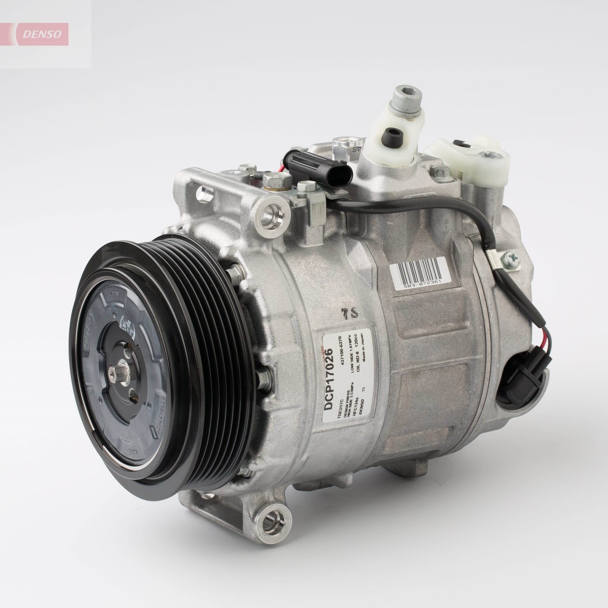Compressor, air conditioning - DCP17026 DENSO