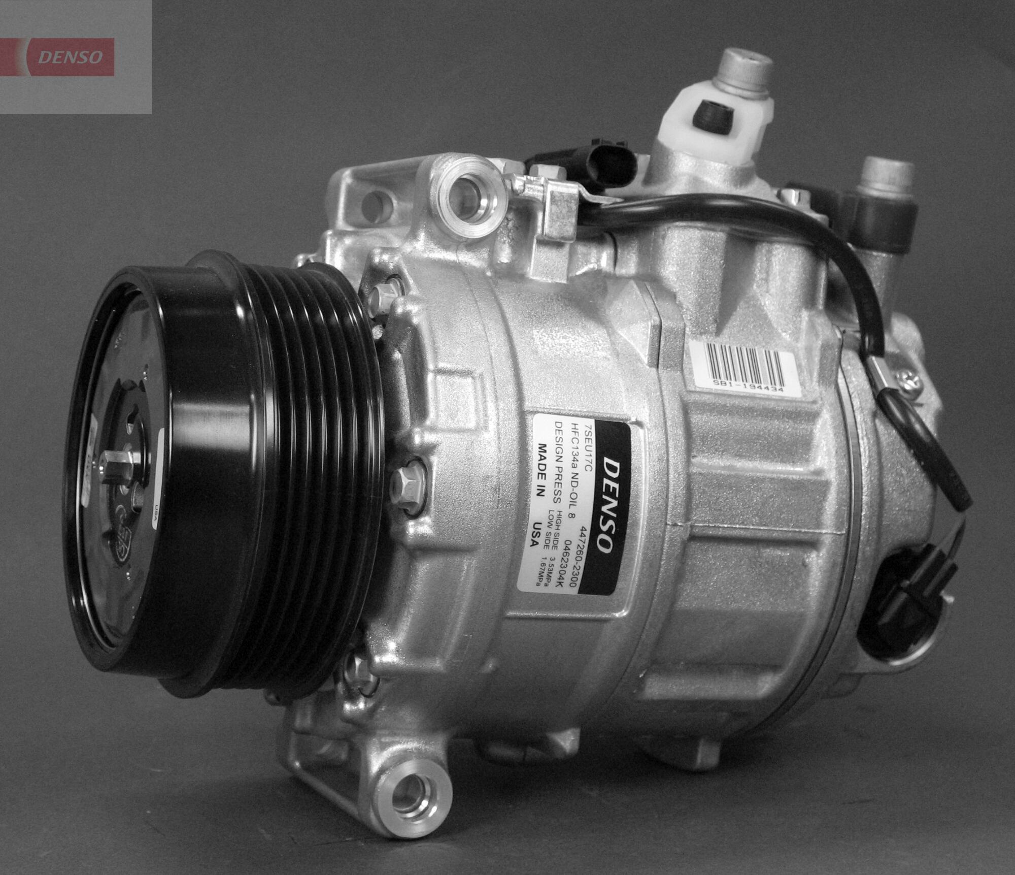 Compressor, air conditioning - DCP17039 DENSO