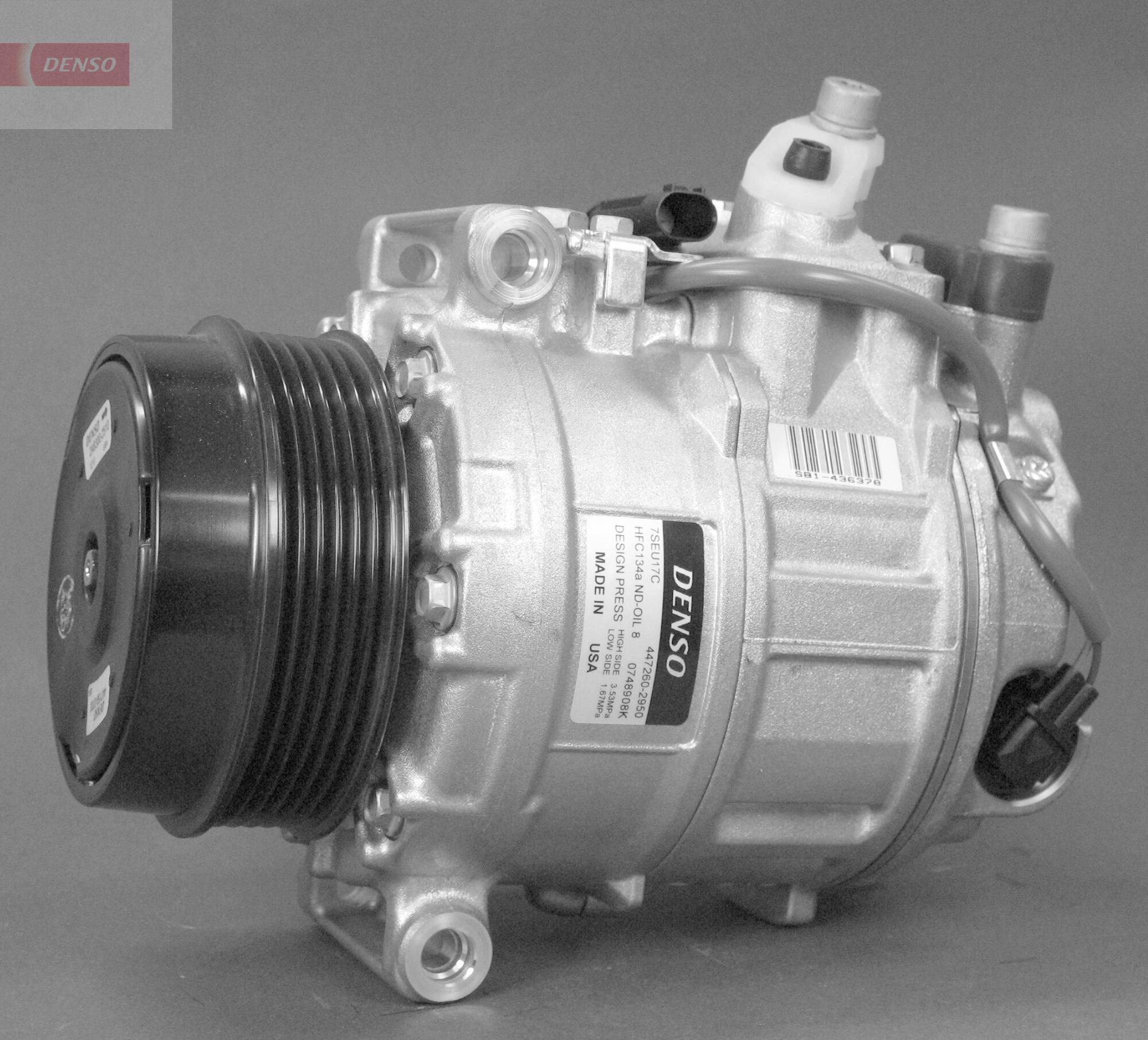 Compressor, air conditioning - DCP17060 DENSO