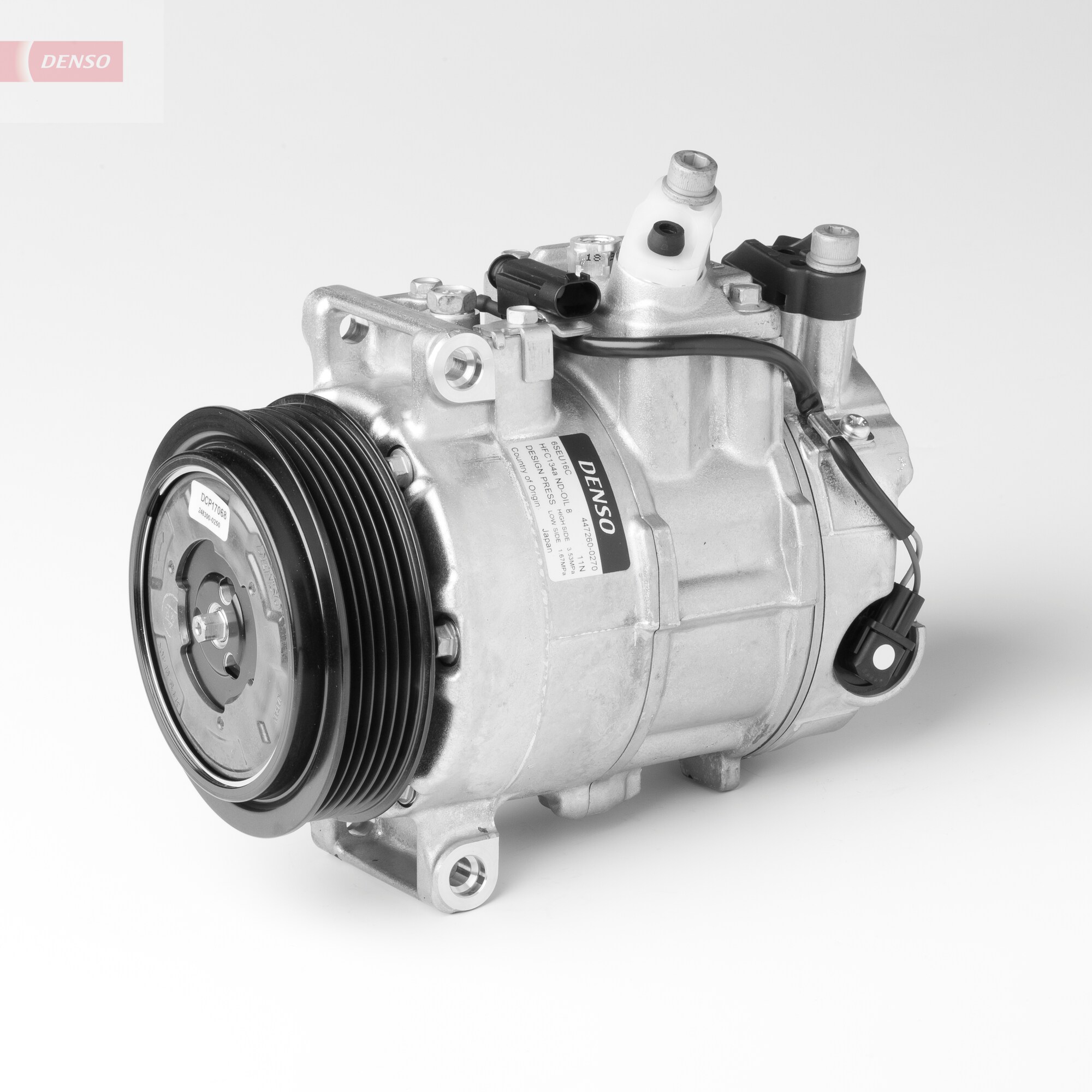 Compressor, air conditioning - DCP17068 DENSO