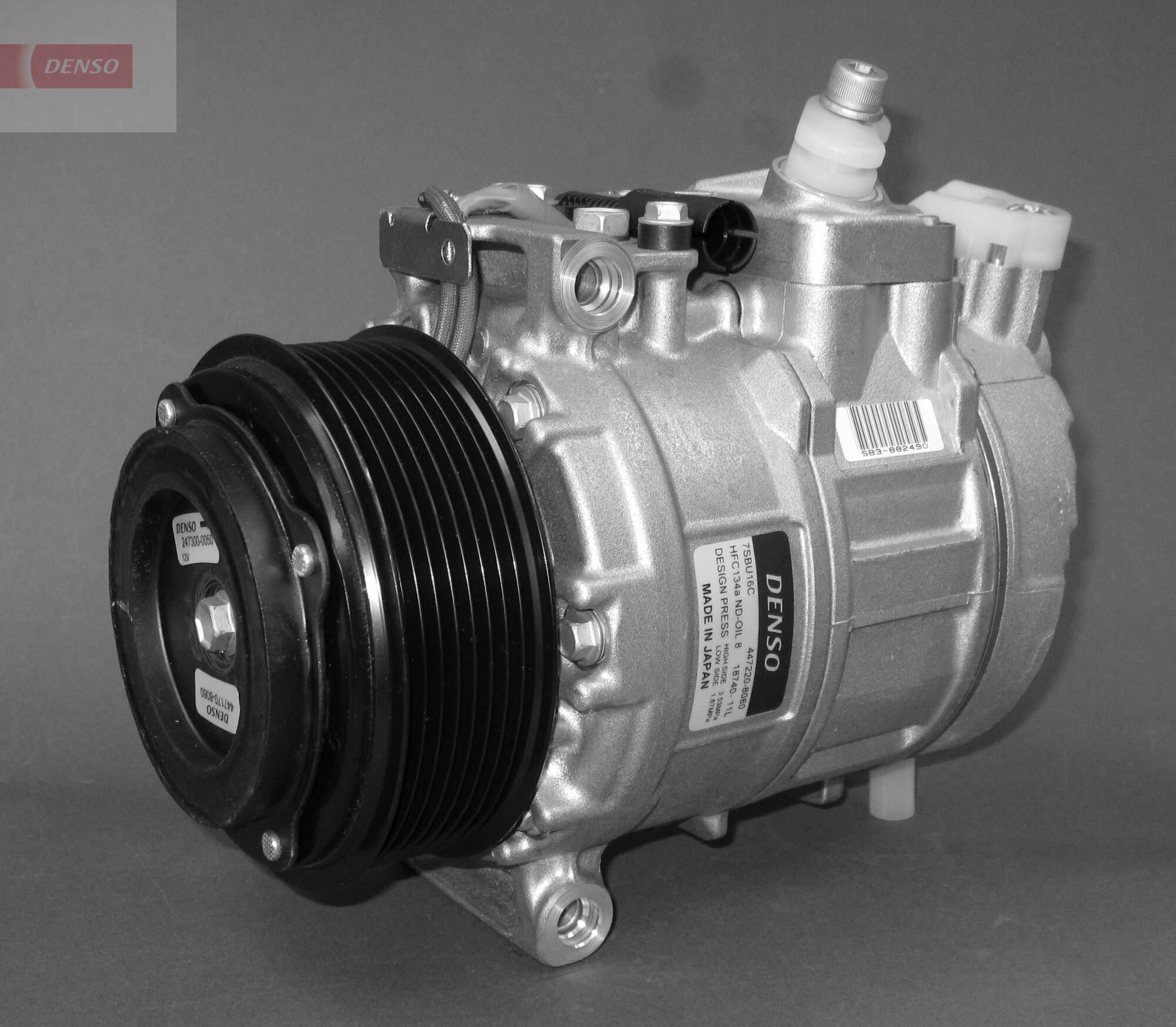 Compressor, air conditioning - DCP17080 DENSO
