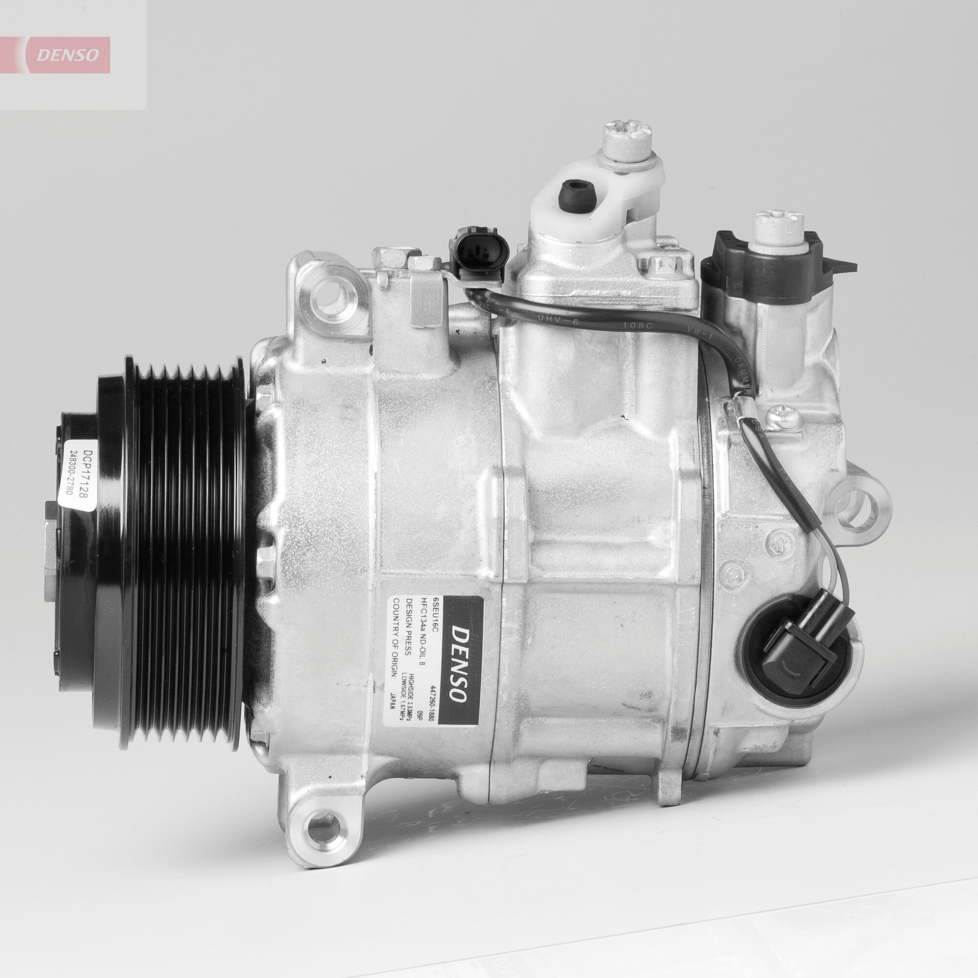 Compressor, air conditioning - DCP17128 DENSO