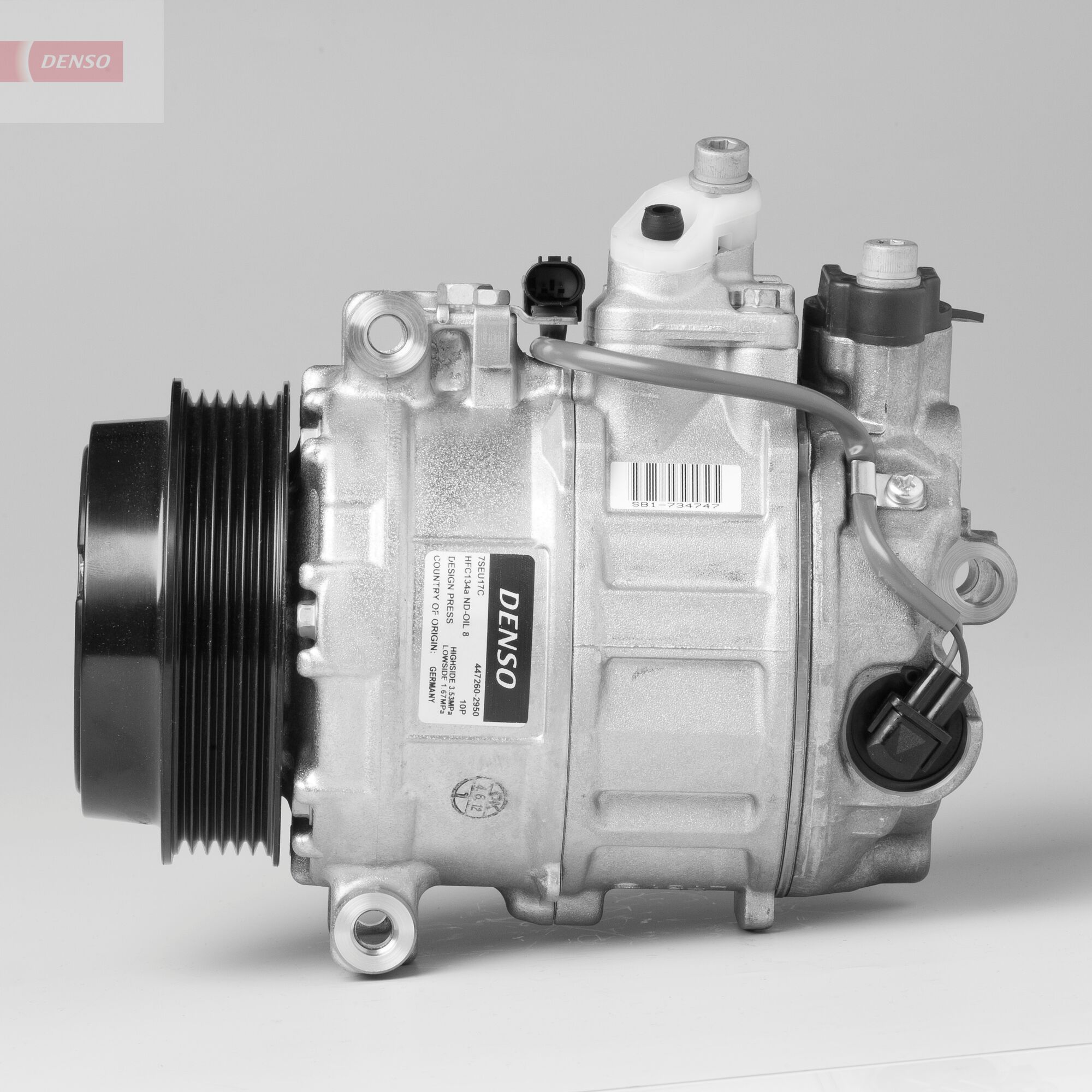 Compressor, air conditioning - DCP17132 DENSO