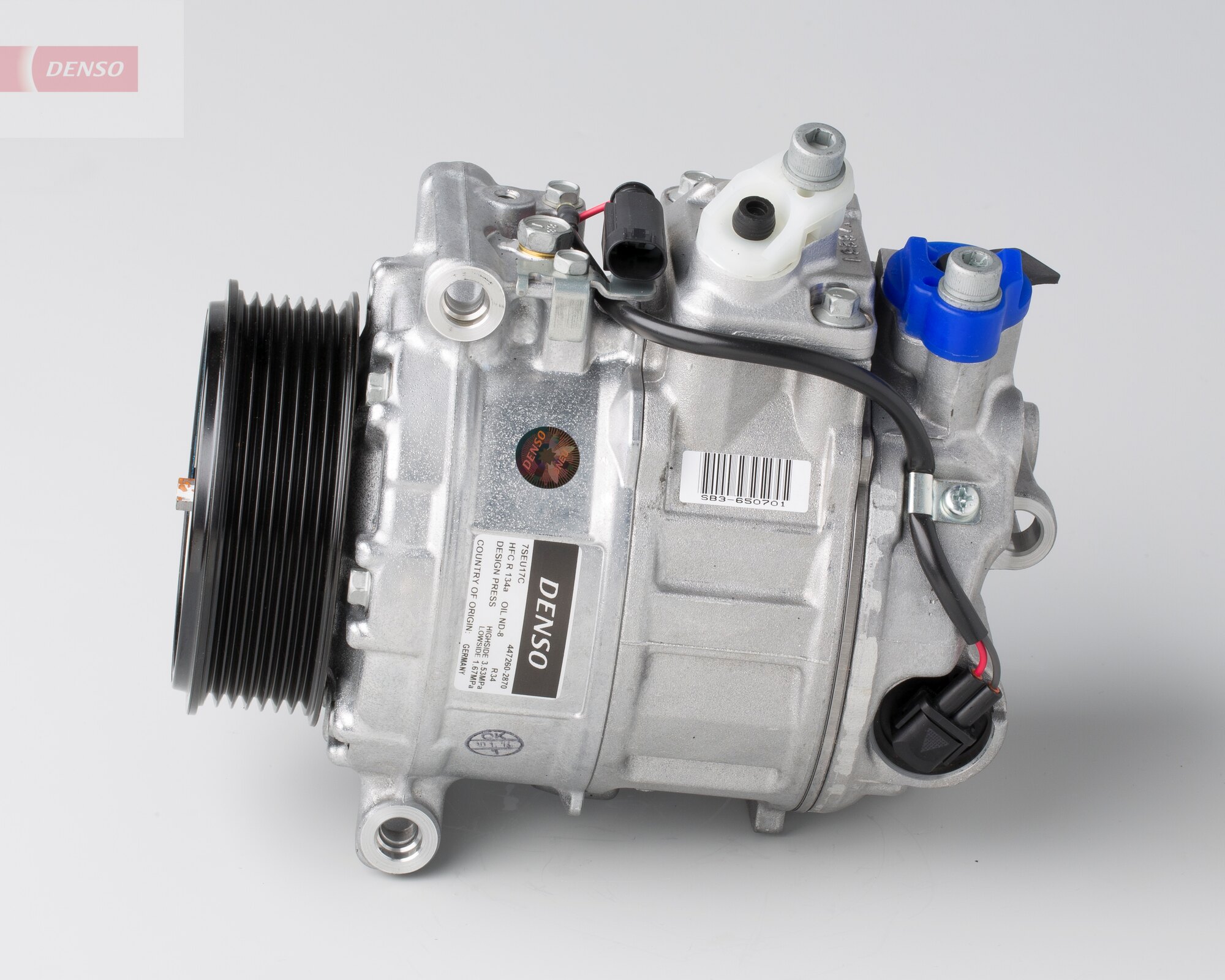 Compressor, air conditioning - DCP17138 DENSO