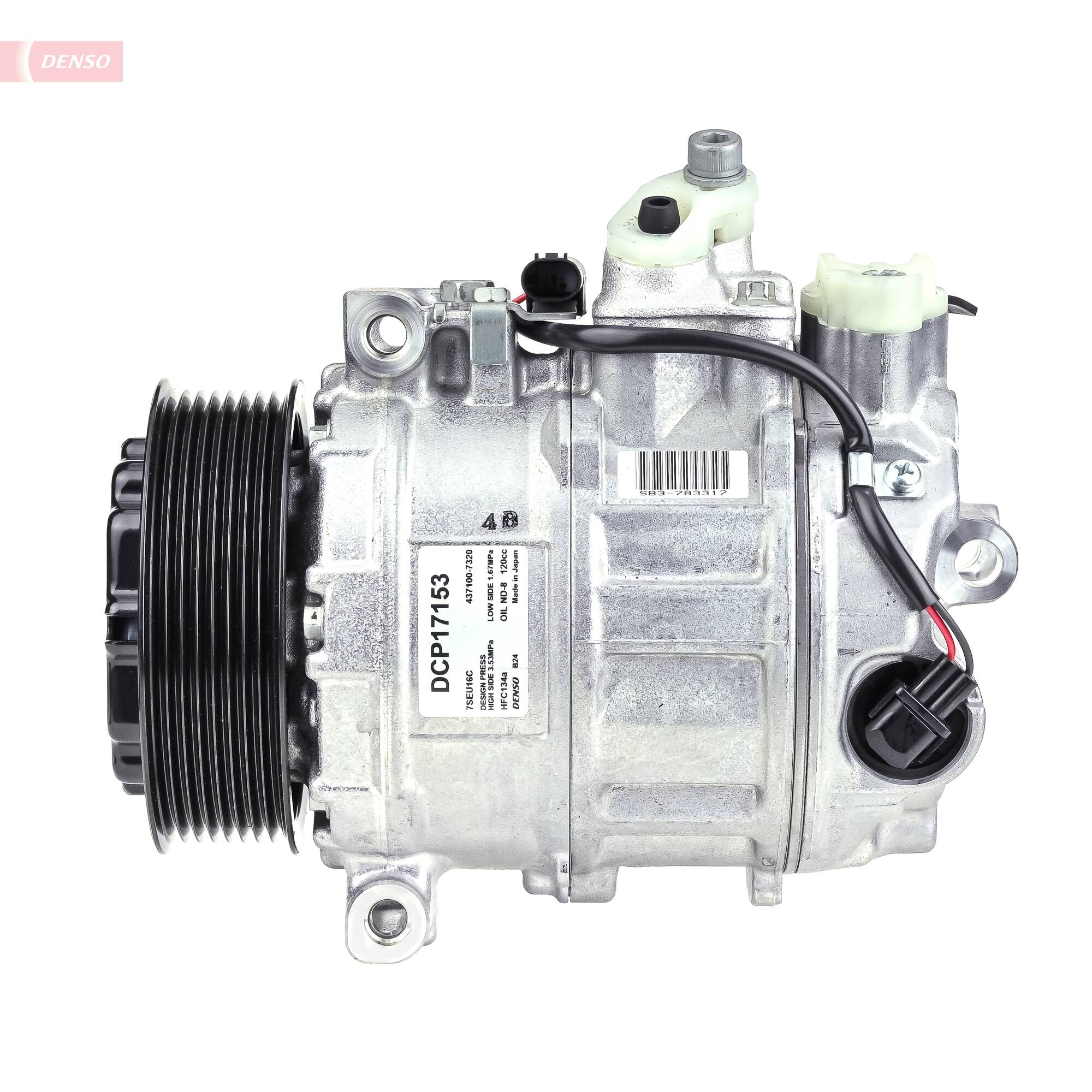 Compressor, air conditioning - DCP17153 DENSO