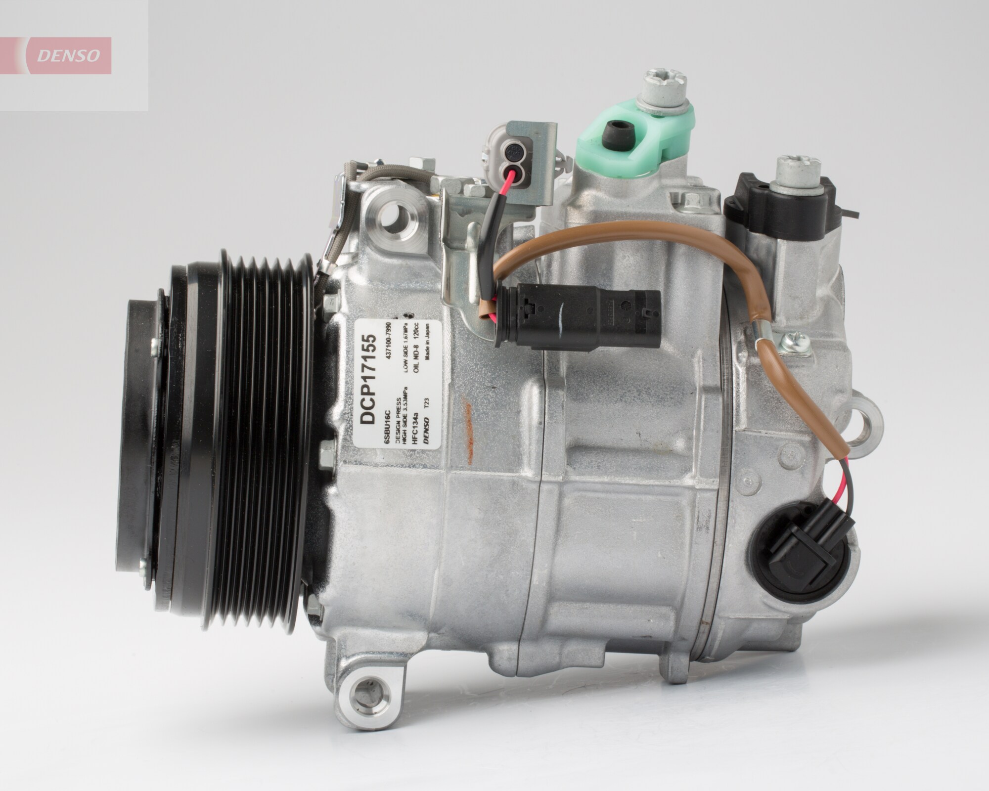 Compressor, air conditioning - DCP17155 DENSO