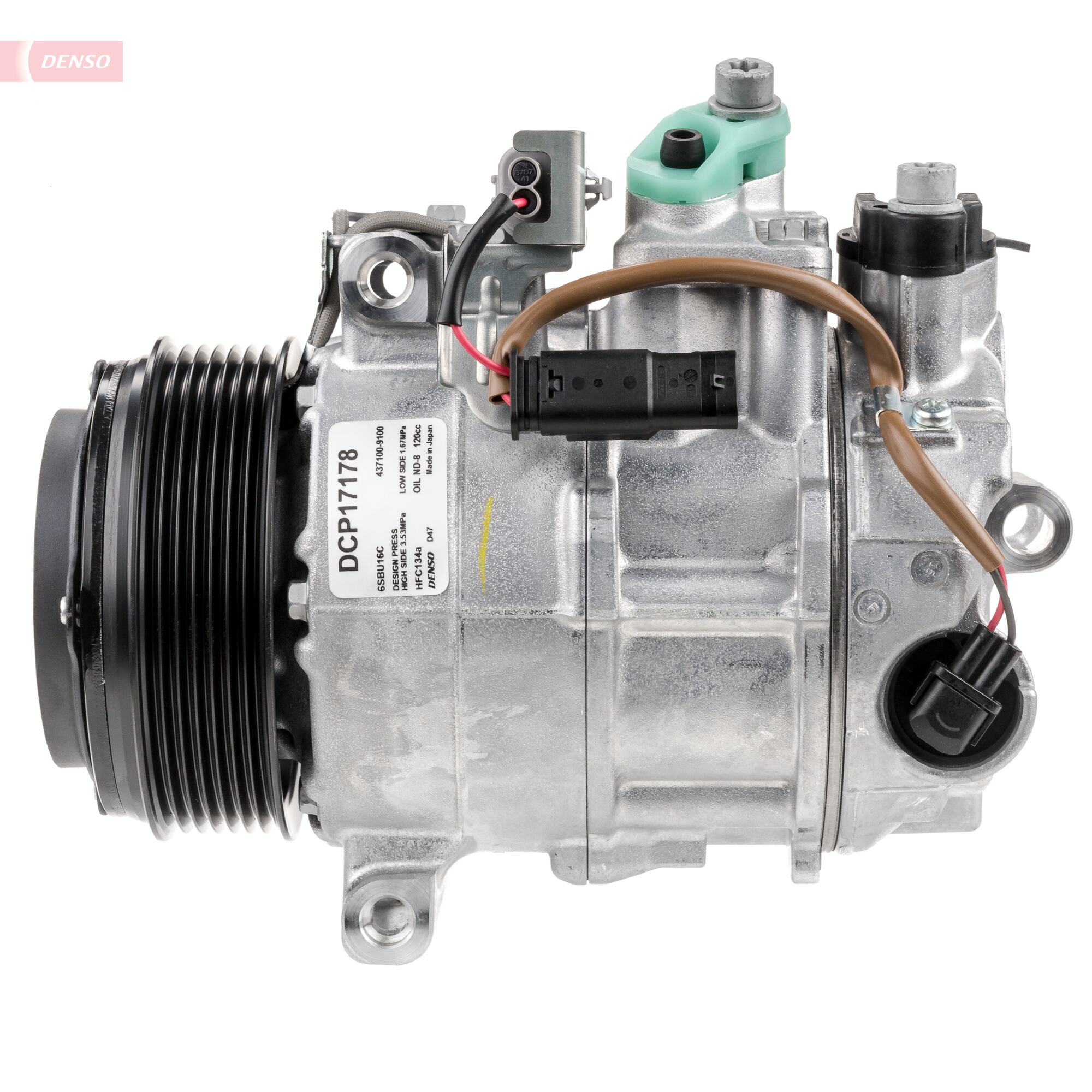 Compressor, air conditioning - DCP17178 DENSO