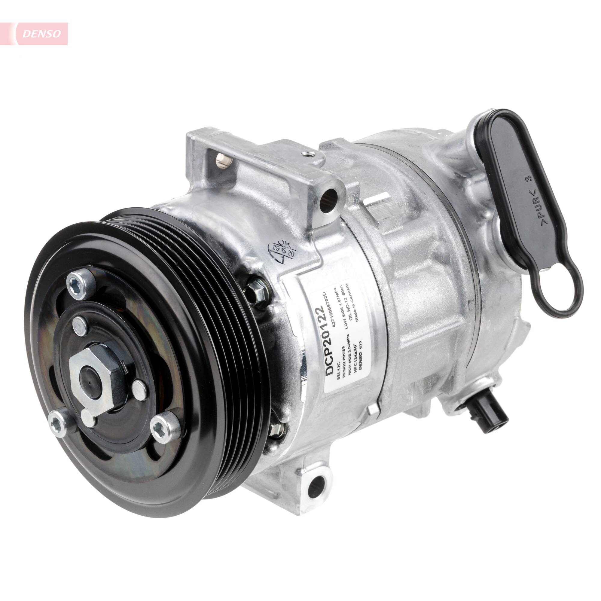Compressor, air conditioning - DCP20122 DENSO
