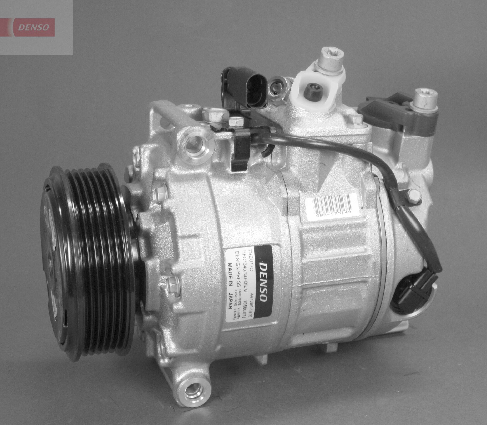 Compressor, air conditioning - DCP32021 DENSO