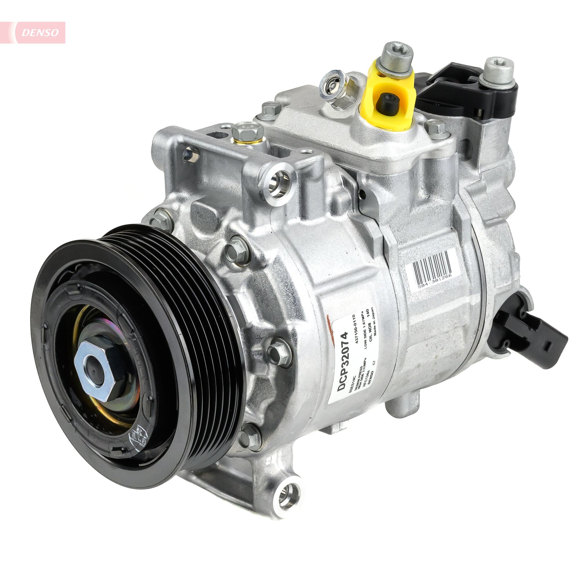 Compressor, air conditioning - DCP32074 DENSO