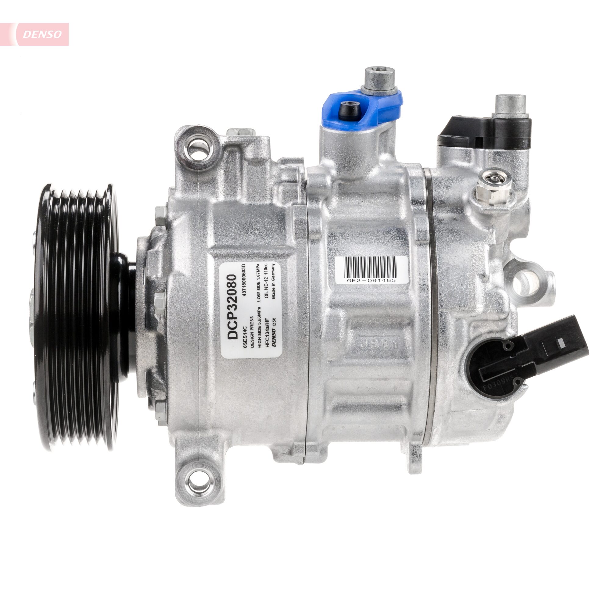 Compressor, air conditioning - DCP32080 DENSO