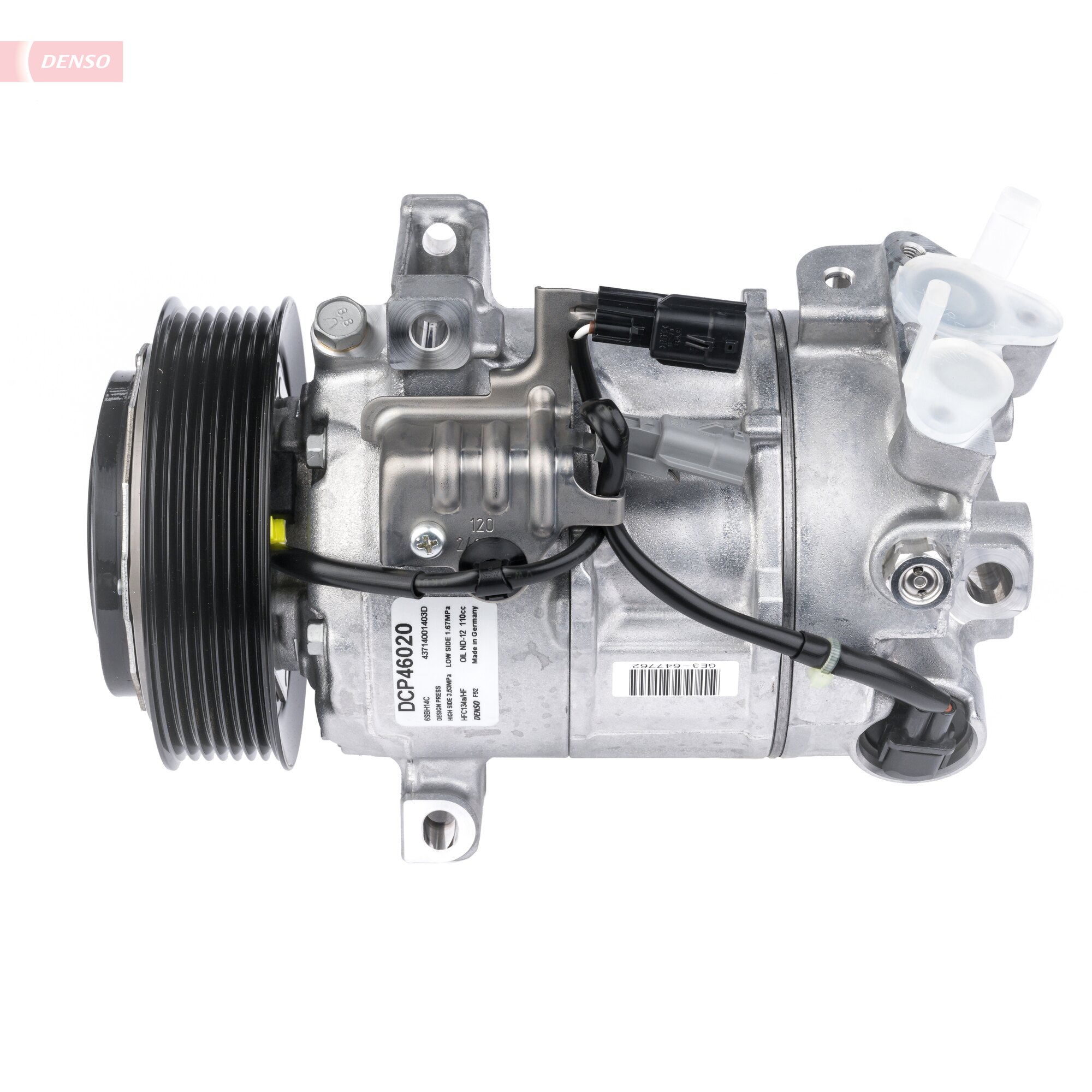 Compressor, air conditioning - DCP46020 DENSO