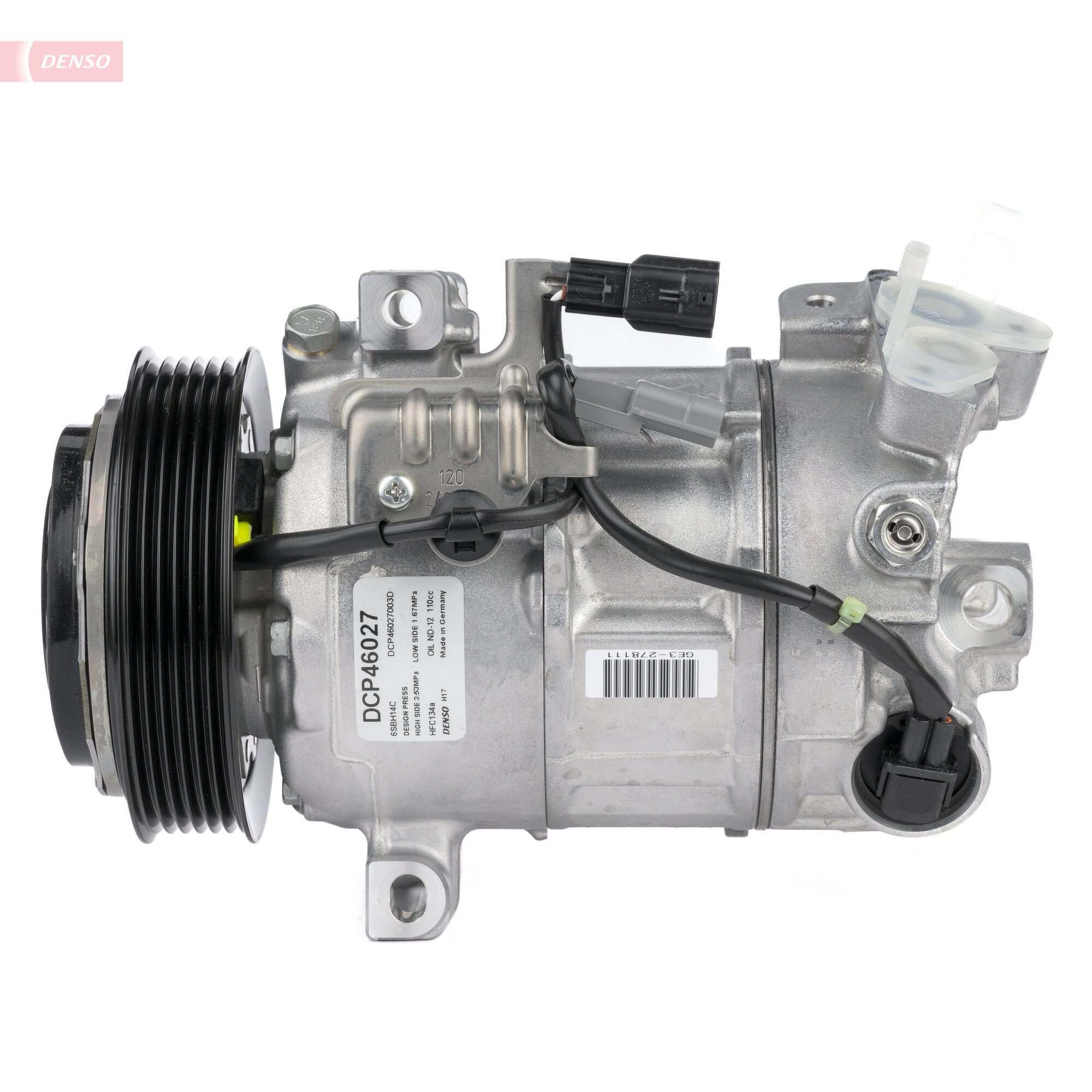 Compressor, air conditioning - DCP46027 DENSO