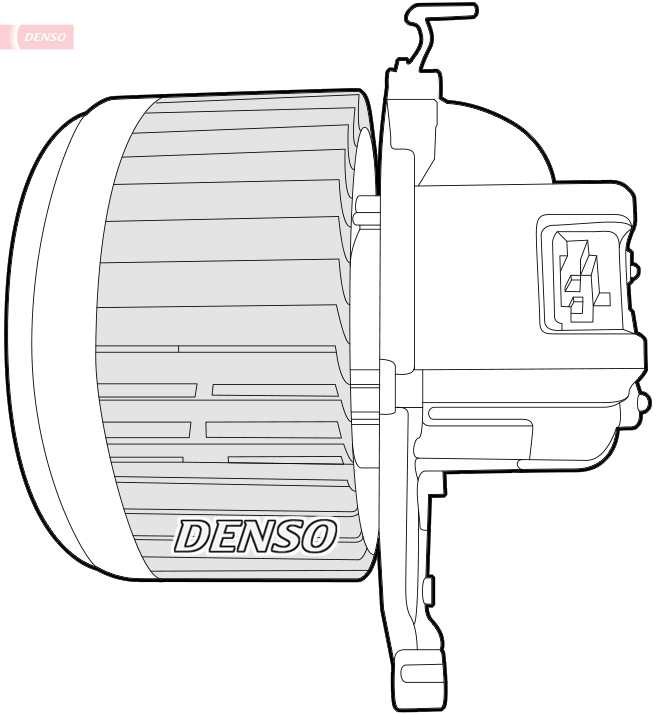 Вентилятор салона - DEA07019 DENSO