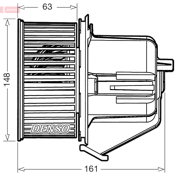Interior Blower - DEA07027 DENSO
