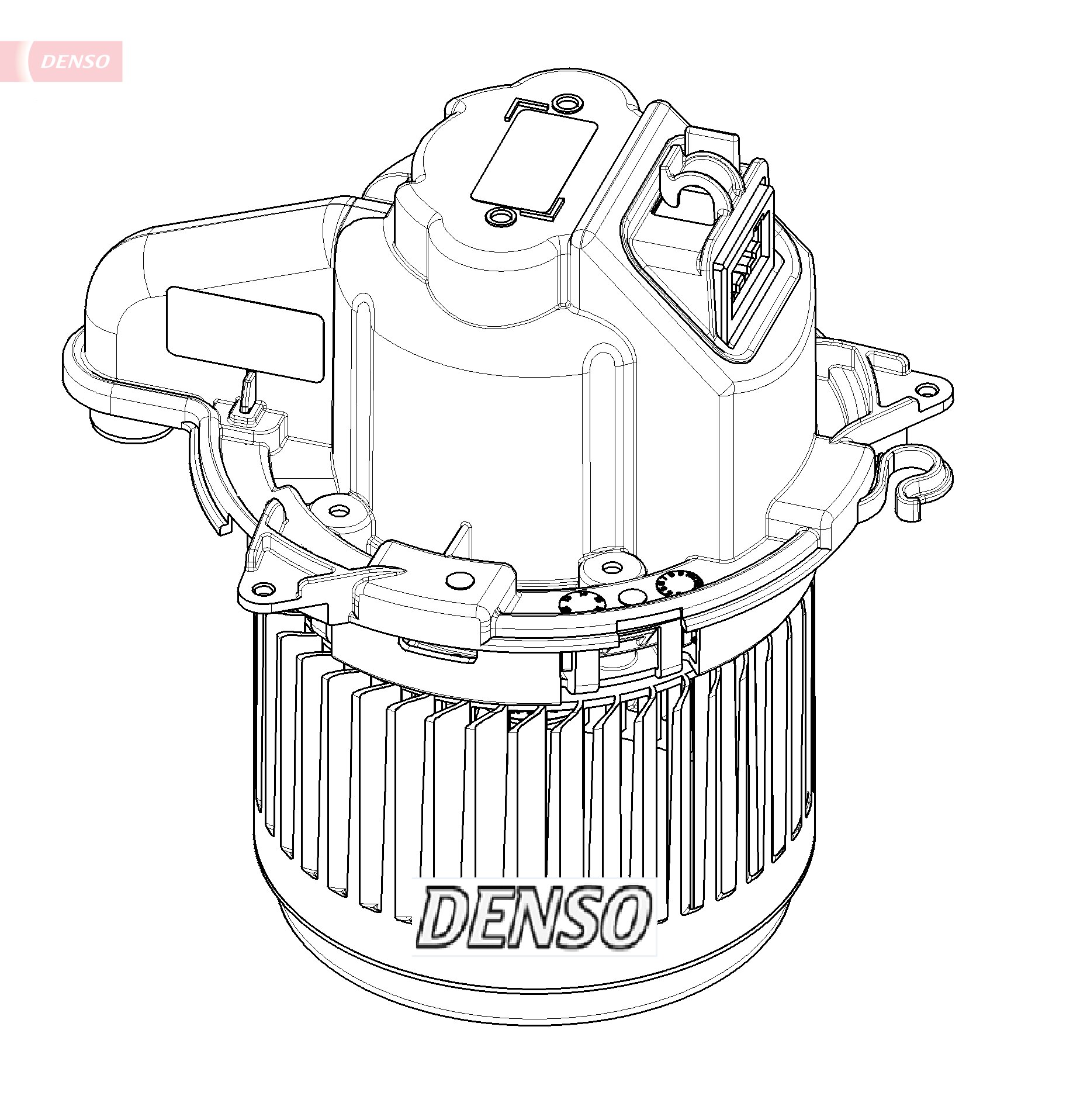 Вентилятор салона - DEA23023 DENSO
