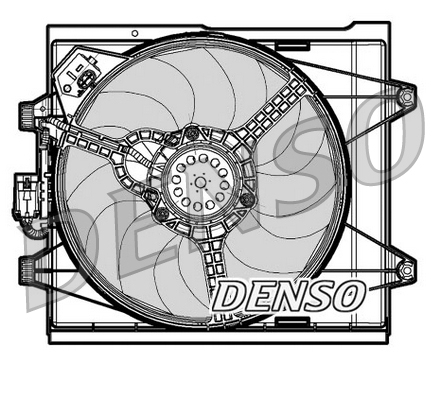 Ventola, Raffreddamento motore - DER09048 DENSO