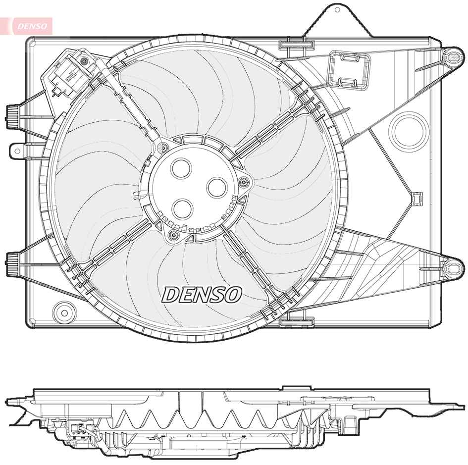 Ventola, Raffreddamento motore - DER15001 DENSO
